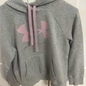 Under Armour Women's Gray and Pink Sweater